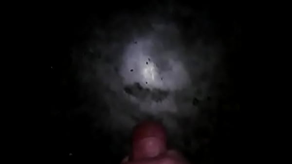 Cumshot on the floor