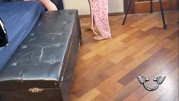 Preview - Friends caught making out on the living room sofa. 30 sec