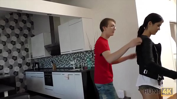 Download Video - HUNT4K&period; Nerdy cuckold watches girlfriend fucked by muscular stranger