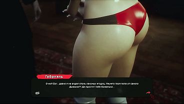 A priest punishes a young nun for her sins. Hentai Game 3D Animation