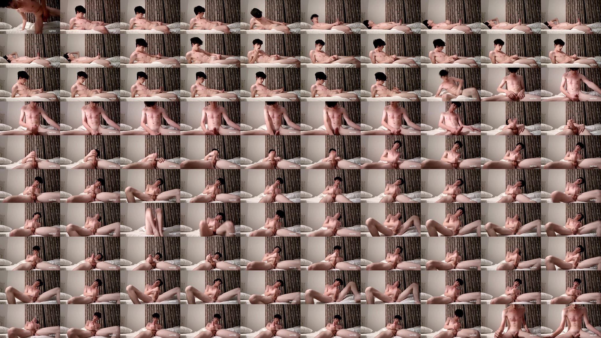 Hot studs cam show ends in powerful orgasm 预览图