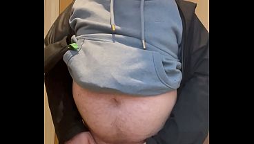 Brent Pissing in bathroom