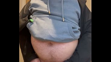 Brent Pissing in bathroom