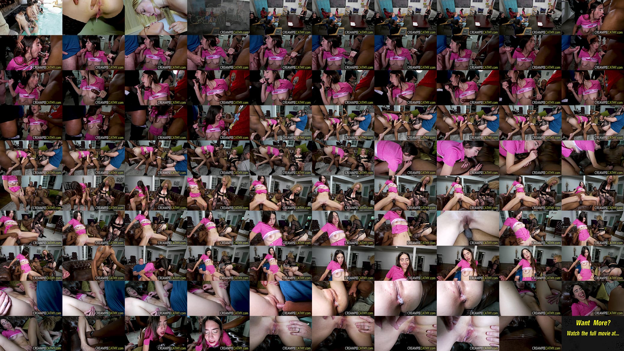 9 Creampies For Teen At 1st Gangbang 预览图
