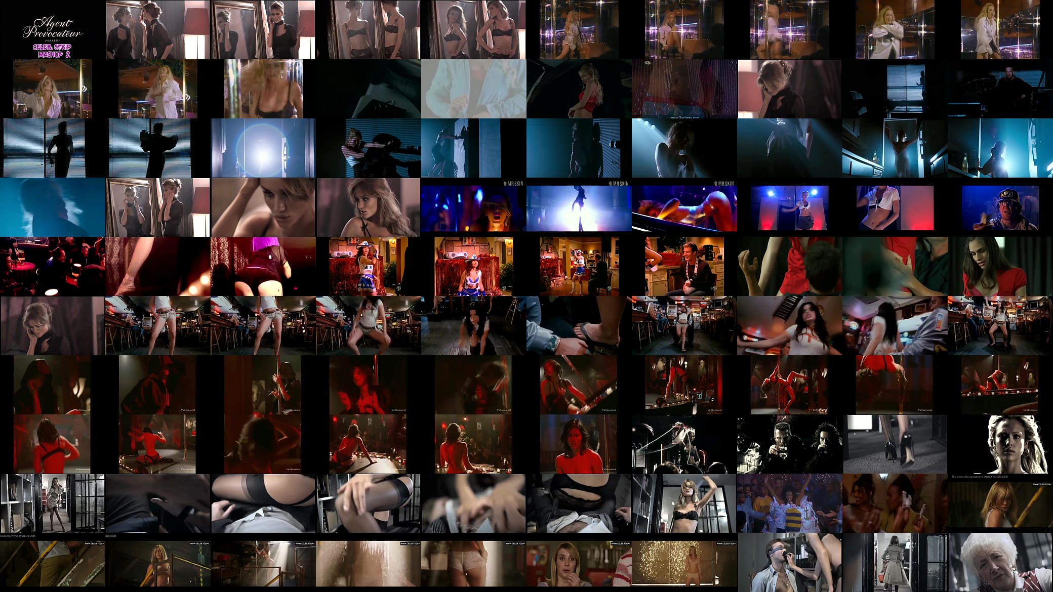 C&eacute;l&eacute;brity Striptease Mashup ( Part 1) 预览图