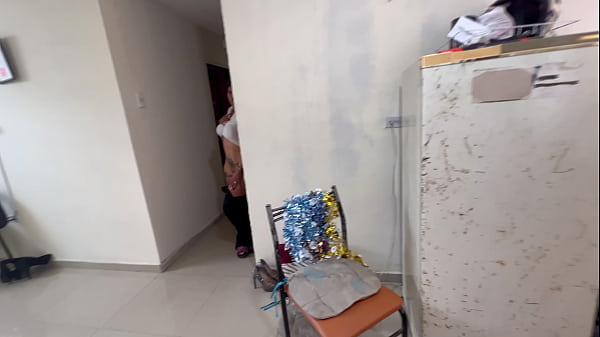 Download Video - Unfaithful old man discovered by the woman fucking with the neighbor&comma; and while he watches them he masturbates