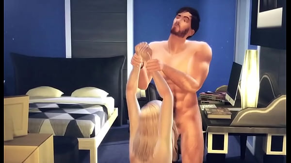 Sims 4 Hunk Facefuck