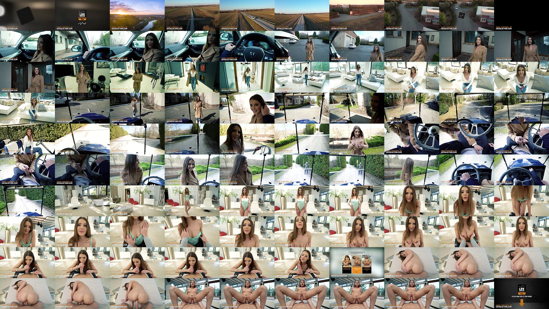 Getaway turns into a hot sex trip with girlfriend Sybil 预览图