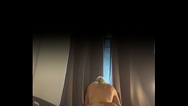 Hot Blonde MILF Rides Big Cock Low Angle Portrait 9:16