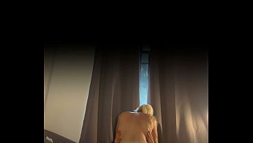 Hot Blonde MILF Rides Big Cock Low Angle Portrait 9:16