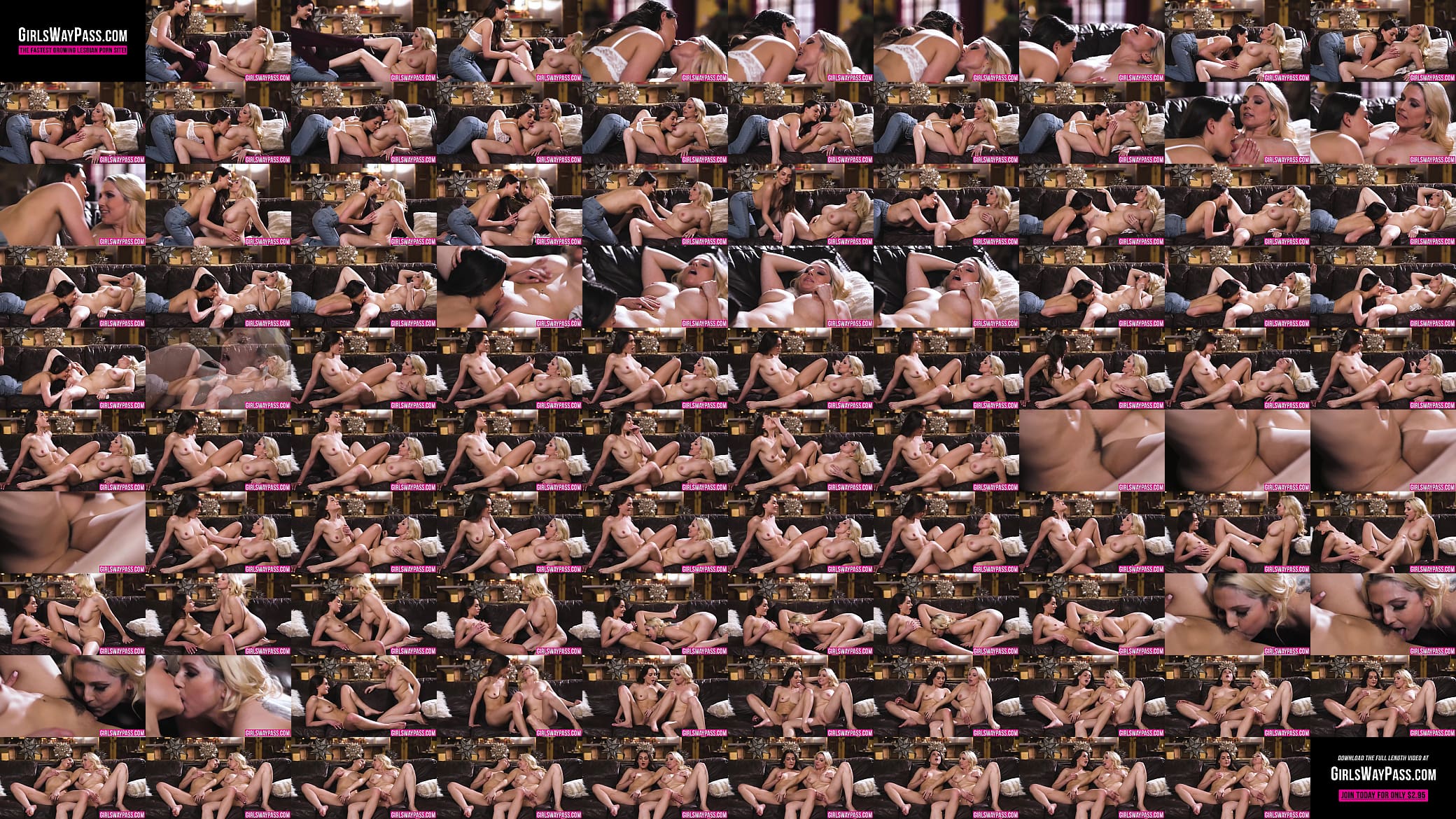 Steamy scissoring with Aften Opal and Christie Stevens 预览图
