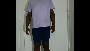 Showing off new haircut for free with room light and no camera flash 2