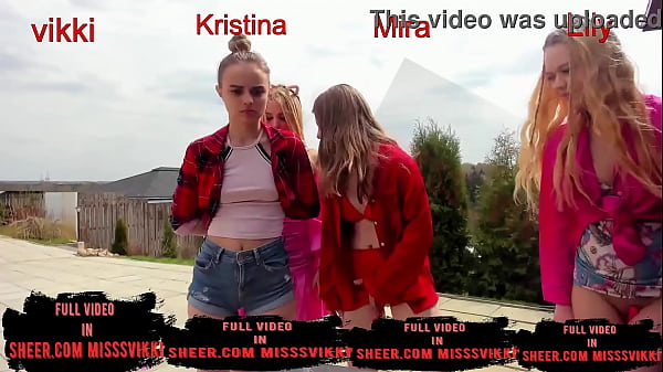 Four pussies love sex. Misss Vikki