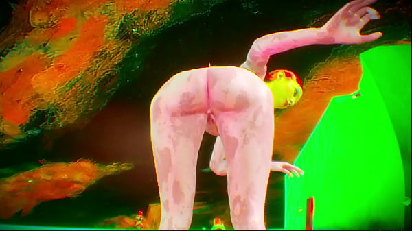  Solo Culo   Culo Desde Ceca   Striptease De Chica Robot Muñeca Moviendo El Culo   RTX   Animaciones Con Fisicas De Culo