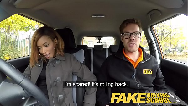 Fake Driving School Ebony Londoner Pays for lessons with sexual favours