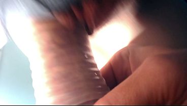 Using a Sleeve on my Step-Mother to Hold Back Ejaculation