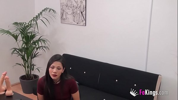 She wanted a job and gets her pussy eaten. SHE'S SUCH A SLUT