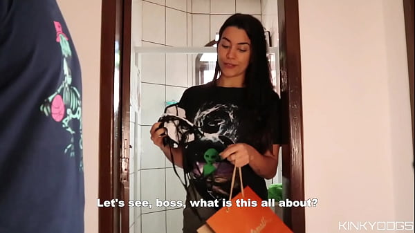 The housemaid wants to suck her boss's cock so bad! FABLAZED