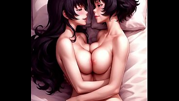 Blake belladonna x Kali belladonna compilation (AI generated)