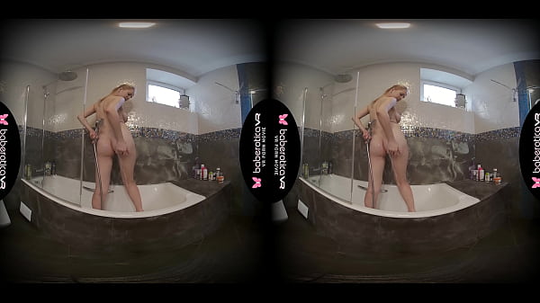 Solo gal, Mirai is eager to experience an orgasm, in VR