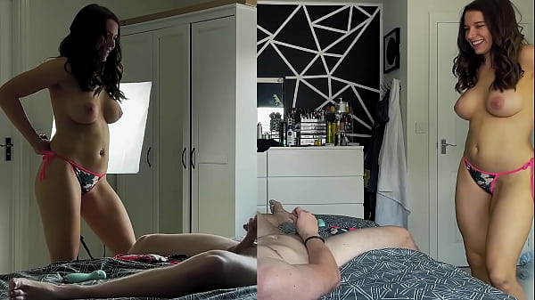 Hot stepdaughter Samantha Flair changes outfits...