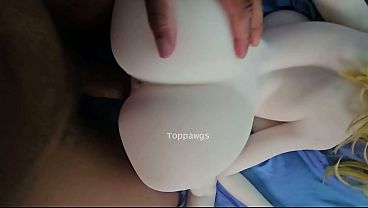 セックスドールとのPOVドギースタイル