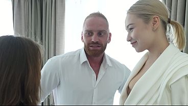 Cuckquean Maya Bee Helps Martin Spell Fuck Sara Bork’s Ass