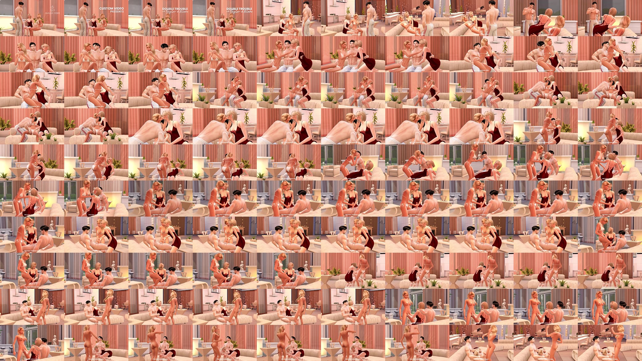 Double Trouble - 3d Hentai - Preview Version 预览图