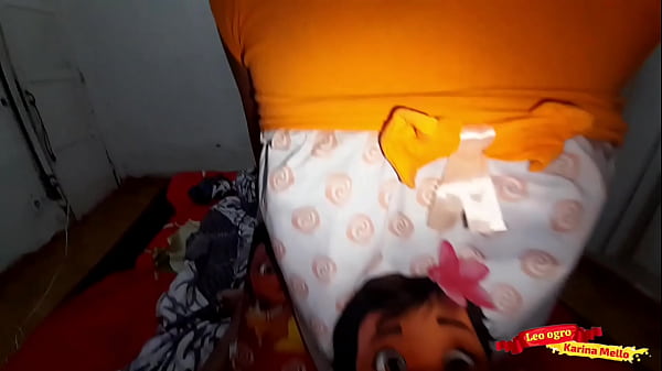 Little Brazilian stepdaughter loves anal more than anything in the world