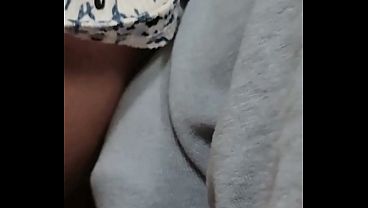 Girl's Panties Soaked with Stranger's CUM on a Crowded Train