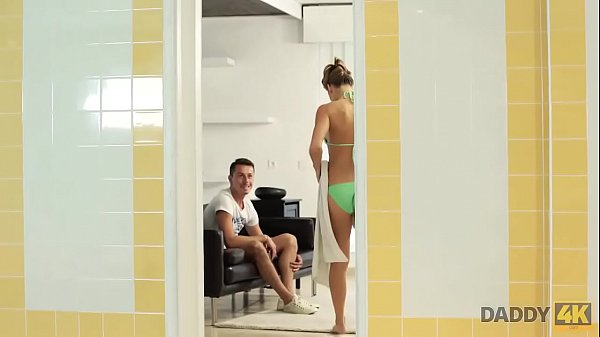 DY4K. Guy catches girlfriend Victoria Daniels and having old and young sex