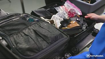Airport Anal Cavity Check Gone Right Part 1
