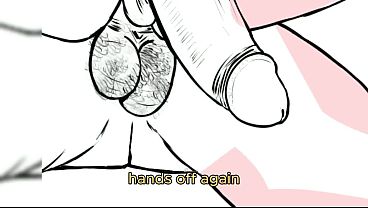 Futanari Hinata Riding Thick Cock Deep in Her Ass While Her Massive Flaccid Futa Dick and Huge Tits Bounce - Naruto Anal Riding Futa - Futanari Drawing Process   10 Minute JOI Edging Challenge