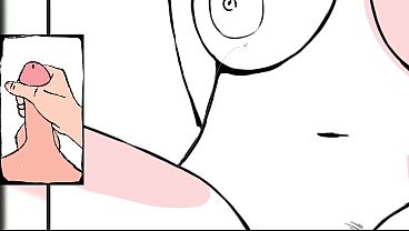 Futanari Hinata Riding Thick Cock Deep in Her Ass While Her Massive Flaccid Futa Dick and Huge Tits Bounce - Naruto Anal Riding Futa - Futanari Drawing Process   10 Minute JOI Edging Challenge