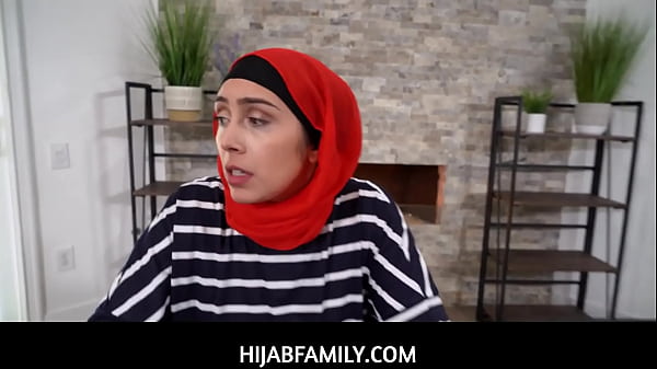 HijabFamily  -  Horny Stepson Teaches Middle Eastern Stepmom Lilly Hall How To Give The Best Blowjobs