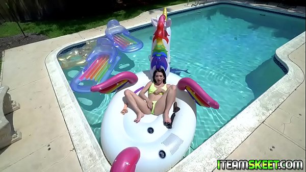 Riley Jean get her mouth and tight pussy fucked deep