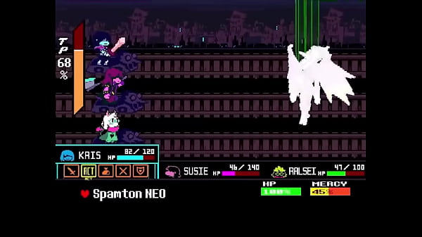 Spamton NEO but the fight is accurate