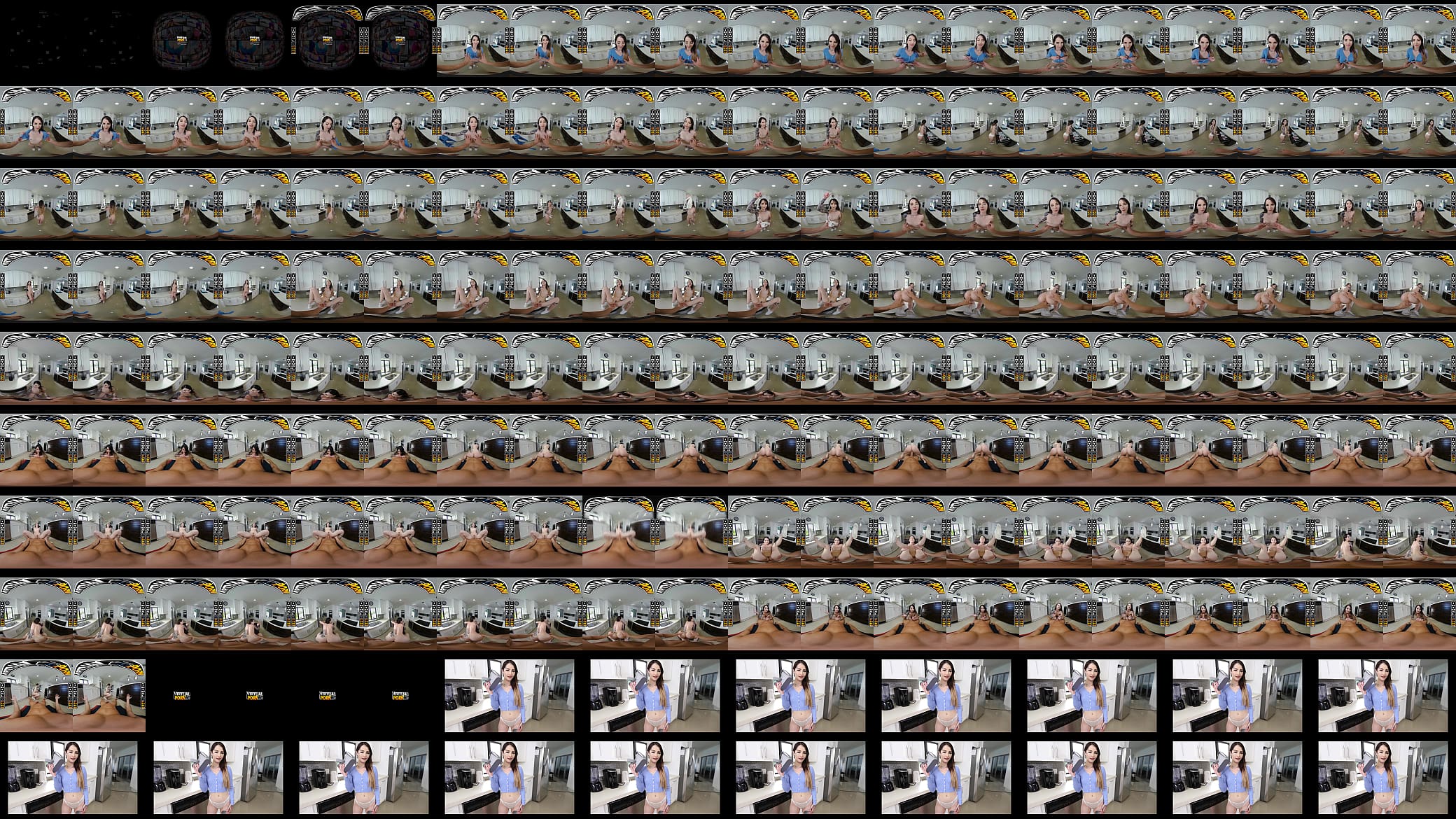 VIRTUAL PORN - Horny Maid Valerica Steele Cleaning Dishes While Getting Dirty 预览图