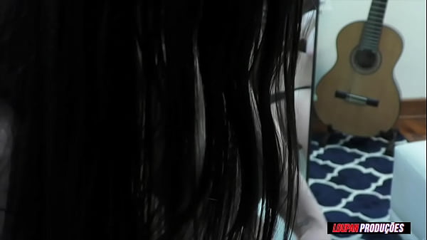 Brunette with a pink pussy loves to get her ass hammered | Luiza Marcato | LP Productions
