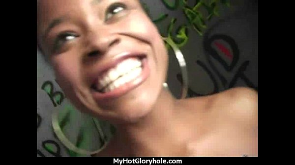 White milf sucking and licking a black cock 29