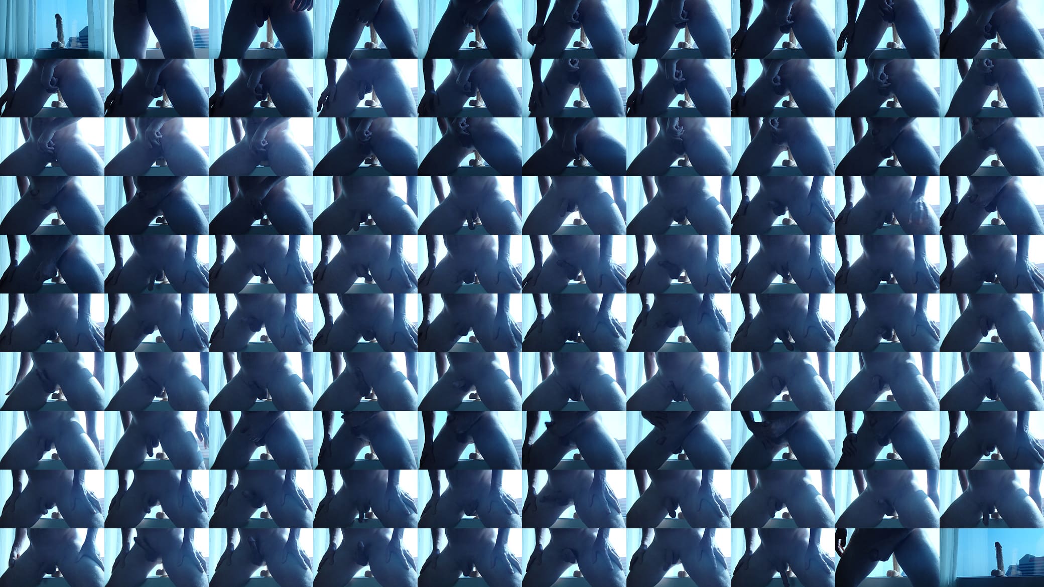 Riding my 9&quot; dildo in a window.MOV 预览图