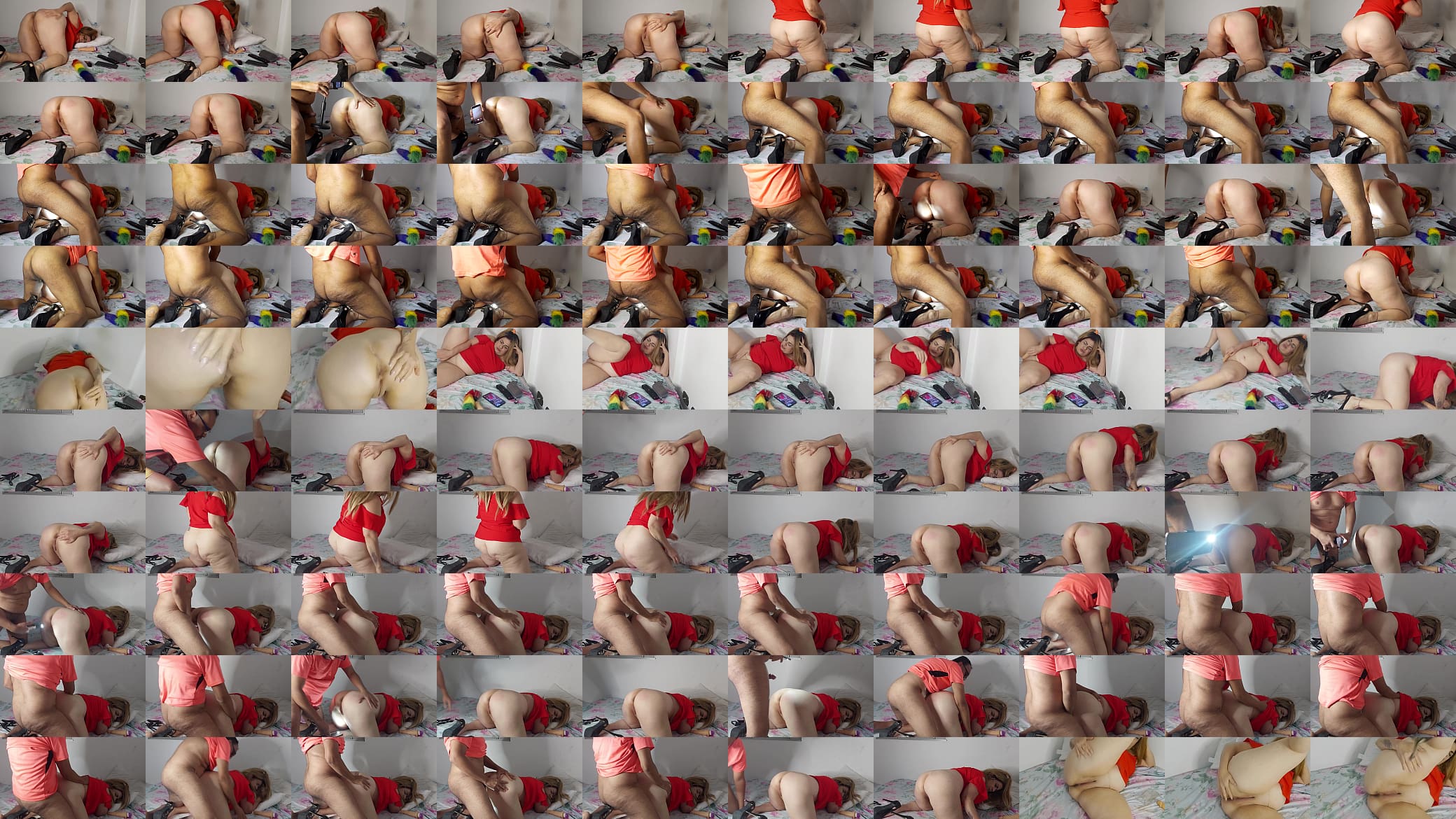 Vivi Guedez - In love with her hot and spicy way of riding with the cock stuck inside her ass. 预览图