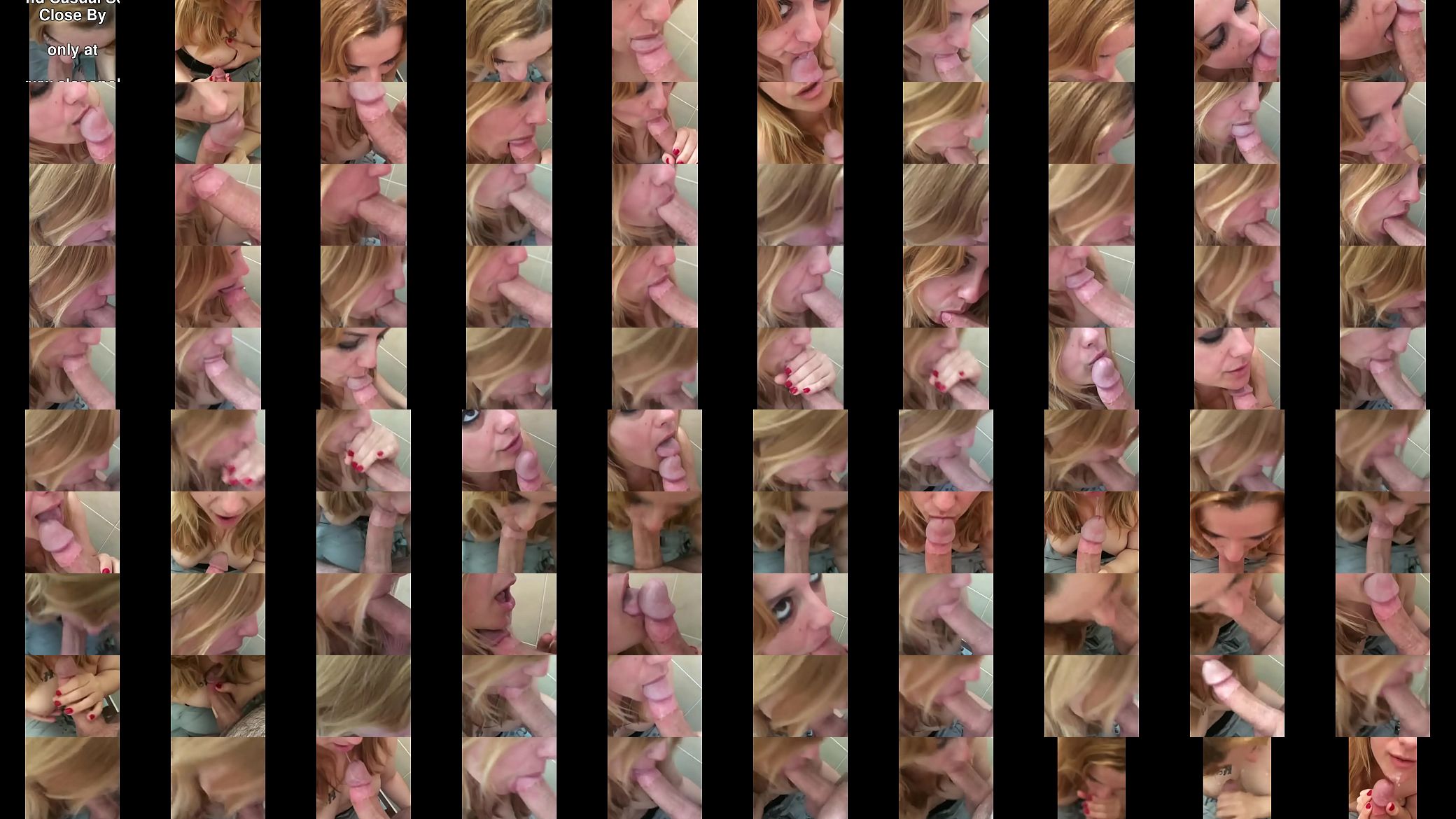 Sexy Blonde Girl Is A Blowjob Expert 预览图