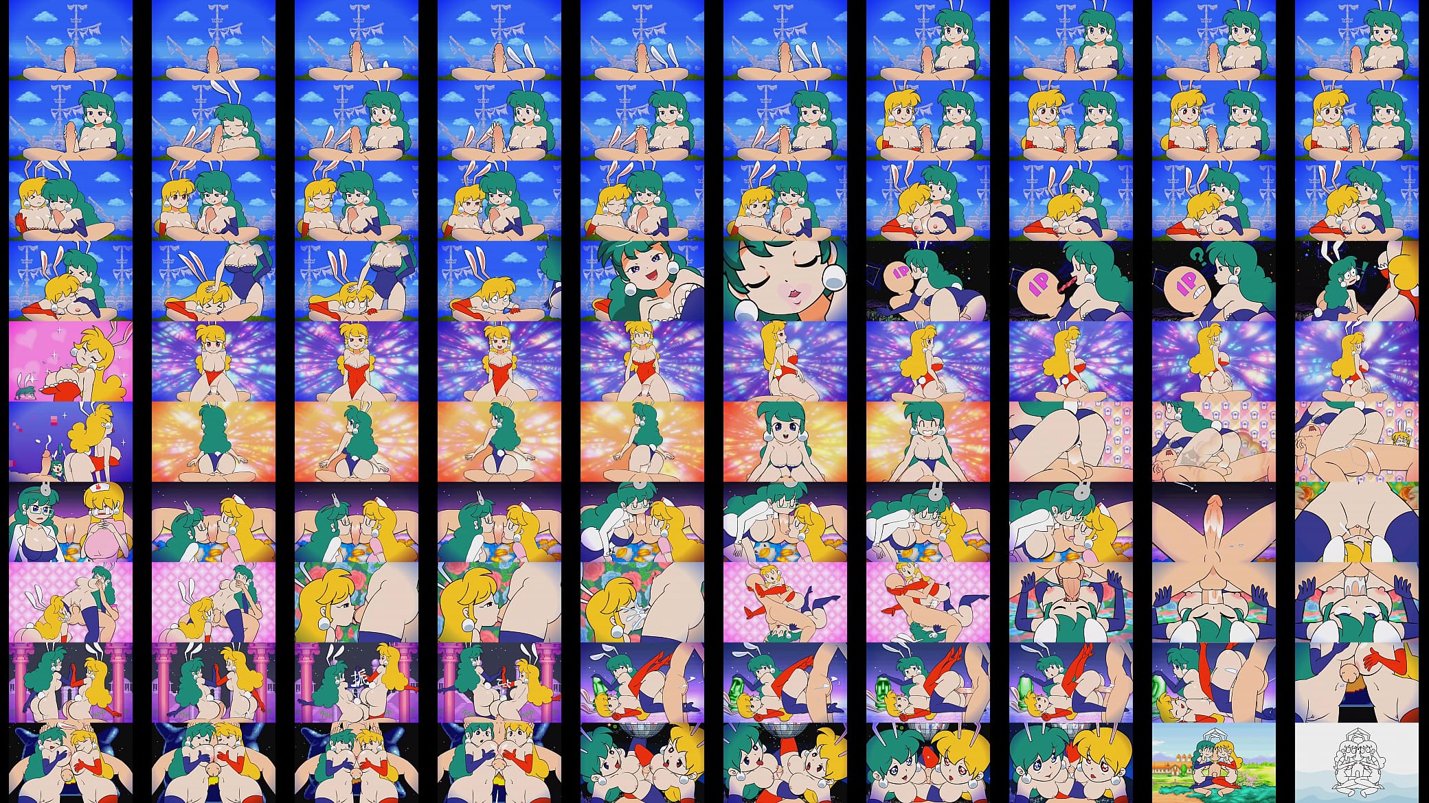 Akane and Hikaru Minus8 FULL ANIMATION 预览图