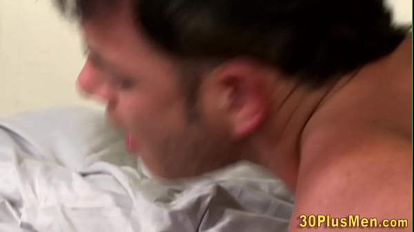 Horny hunk gets ass plowed hard