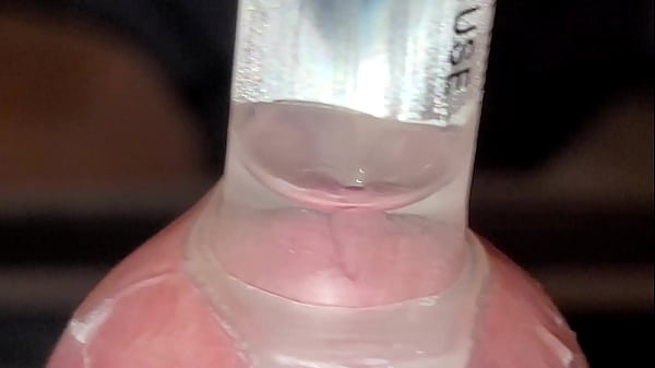 Edging to orgasm | Measuring my precum and cum