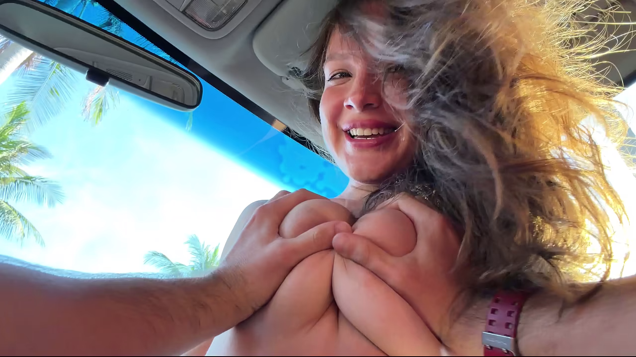 I hitchhike and fuck strangers. Face fucking, deep throat, huge cumshot