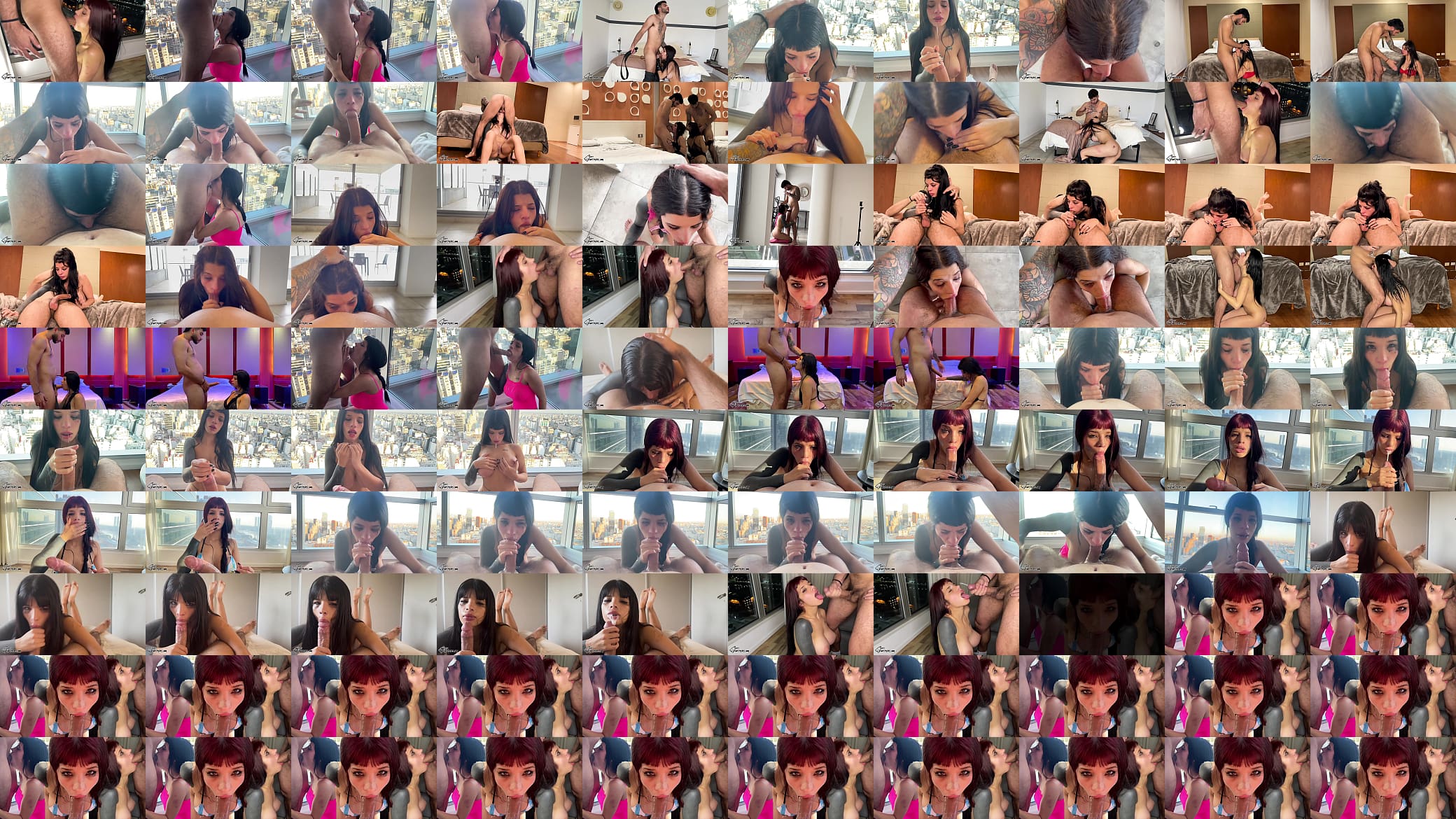 The Best of Face Fucking, Deepthroat, Facial and Throatpie! COMPILATION! 预览图
