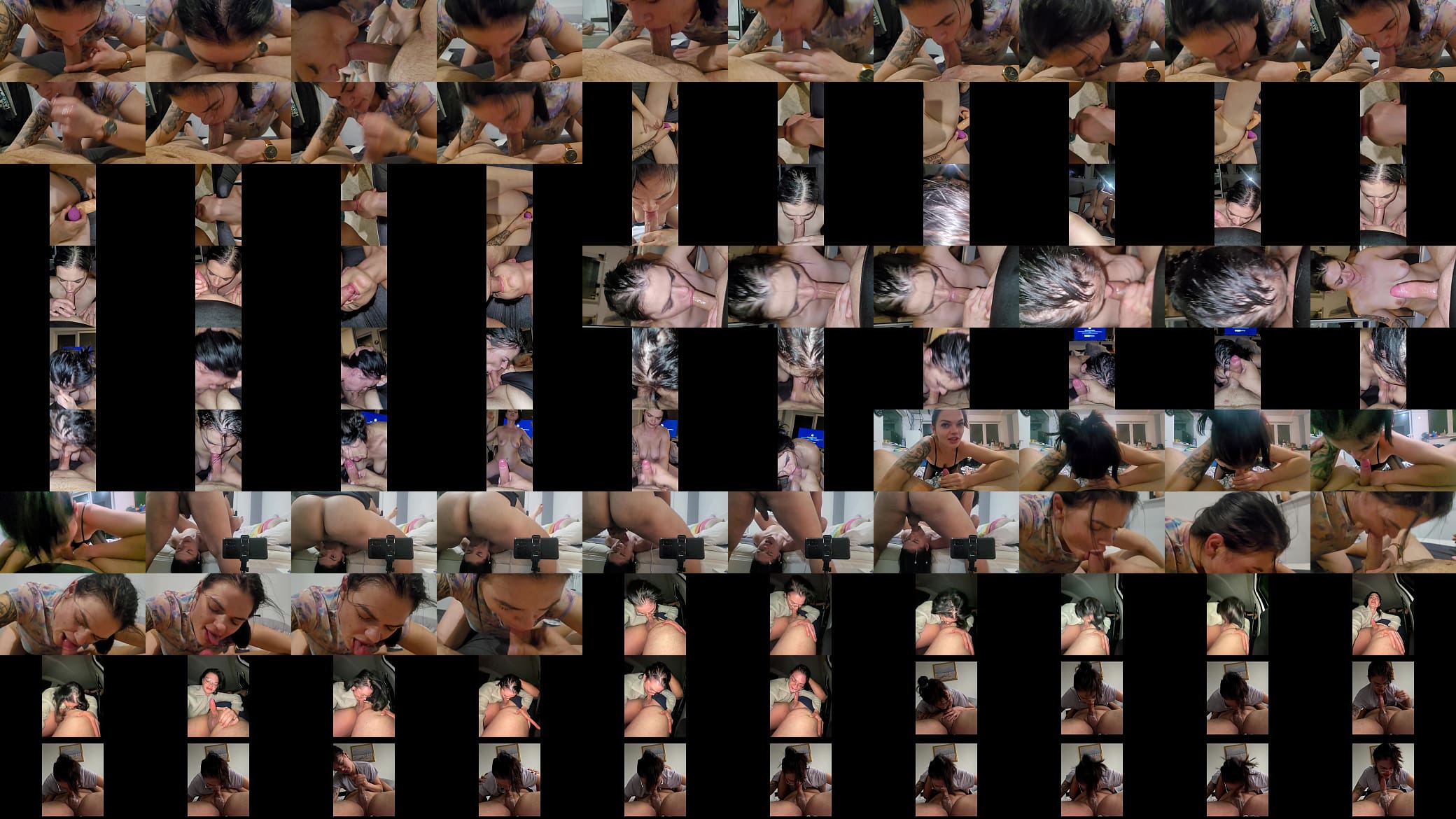 Compilation of blowjob, Facefuck, deepthroat, lots of saliva, lots of love 预览图