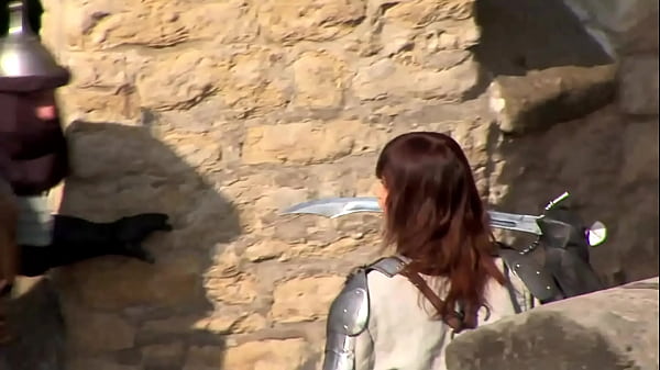 Theodora Ferreri The Warrior Female Knight Gets Three Cocks